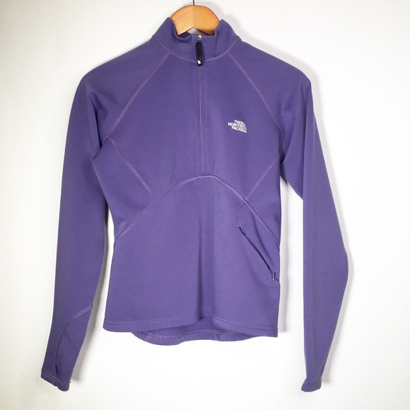 The North Face Flight Series Purple Small 1/4 Zip - Picture 1 of 12